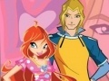 खेल Winx Love: Round Puzzle - Happy Valentine`s Day