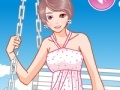 खेल Swing flying girl