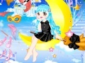 खेल Yellow moon with princess