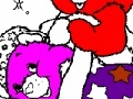 खेल Coloriage Bisounours