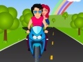 खेल Riding on kiss