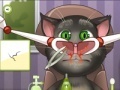 खेल Talking Tom: Nose doctor