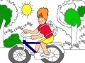खेल School Boy Coloring