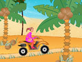 खेल Beach Girl ATV Race