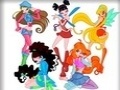 खेल Winx Club Coloring