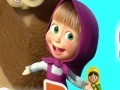 खेल Masha and the Bear Room Decoration
