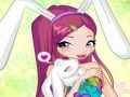खेल Winx Bunny Style: Round Puzzle