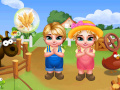 खेल Royal Twins Cute Farm 
