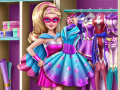 खेल Superhero Doll Closet  