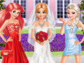 खेल Frozen And Ariel Wedding