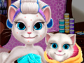 खेल Angela Mommy Real Makeover