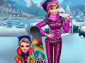खेल Winter Games Dress Up