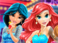 खेल Disney Princess Prom Dress Up
