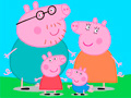 खेल Peppa Pig Jigsaw
