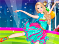 खेल Barbie Ice Dancer Princess Dress Up