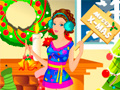 खेल Barbie Elf Party Dress Up