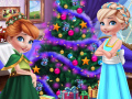 खेल Sisters Christmas Room Prep
