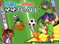 खेल Yuki and Rina Football