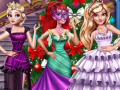 खेल Princesses Christmas Preparations