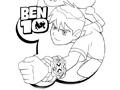 खेल Ben 10 Coloring