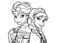 खेल Frozen Coloring For Kids