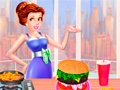 खेल Dede Burger Fun