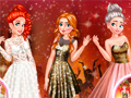 खेल Princesses Glittery Party