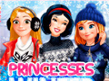 खेल Princesses Winter Fun