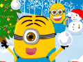 खेल Minions Christmas Snowball Wars