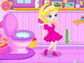 खेल Potty Train Baby Elsa