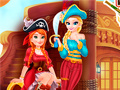 खेल Pirate Girls Garderobe Treasure