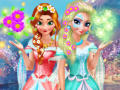खेल Anna & Elsa Makeover