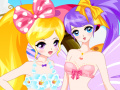 खेल Cute Fairies Dress Up  