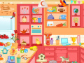 खेल Messy kitchen hidden objects New version