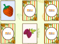 खेल Fruits Memory