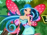 खेल Winx Flora Dress Up 