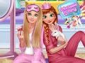 खेल Princesses Pj Party