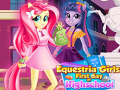 खेल Equestria Girls First Day at School