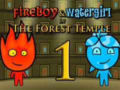 खेल Fireboy and Watergirl 1: The Forest Temple