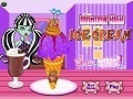 खेल Monster High Ice Cream from Frankie Stein 