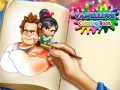 खेल Vanellope Coloring Book