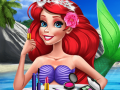 खेल Princess Summer Make up