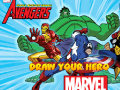 खेल Marvel Draw Your Hero