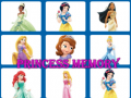खेल Princess Memory 
