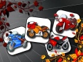 खेल Cartoon Motorbikes Memory