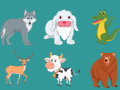 खेल Learn Animals Game