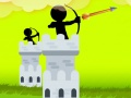 खेल Stickman Archer Castle