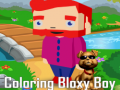 खेल Coloring Bloxy Boy