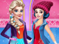 खेल Princess Winter Activities