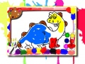 खेल Dinosaur Coloring Book